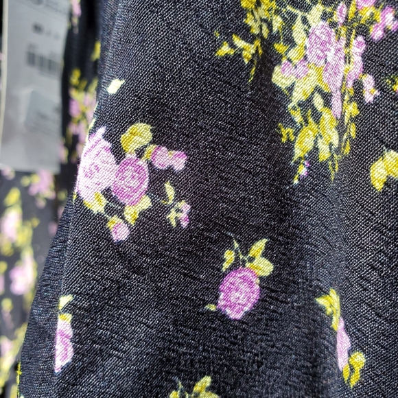 ZARA| FLORAL PRINTED CROP TOP - Picture 12 of 13